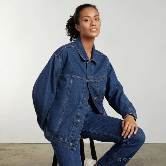 Everlane The Everyone Denim Jacket NWT - Picture 7 of 10